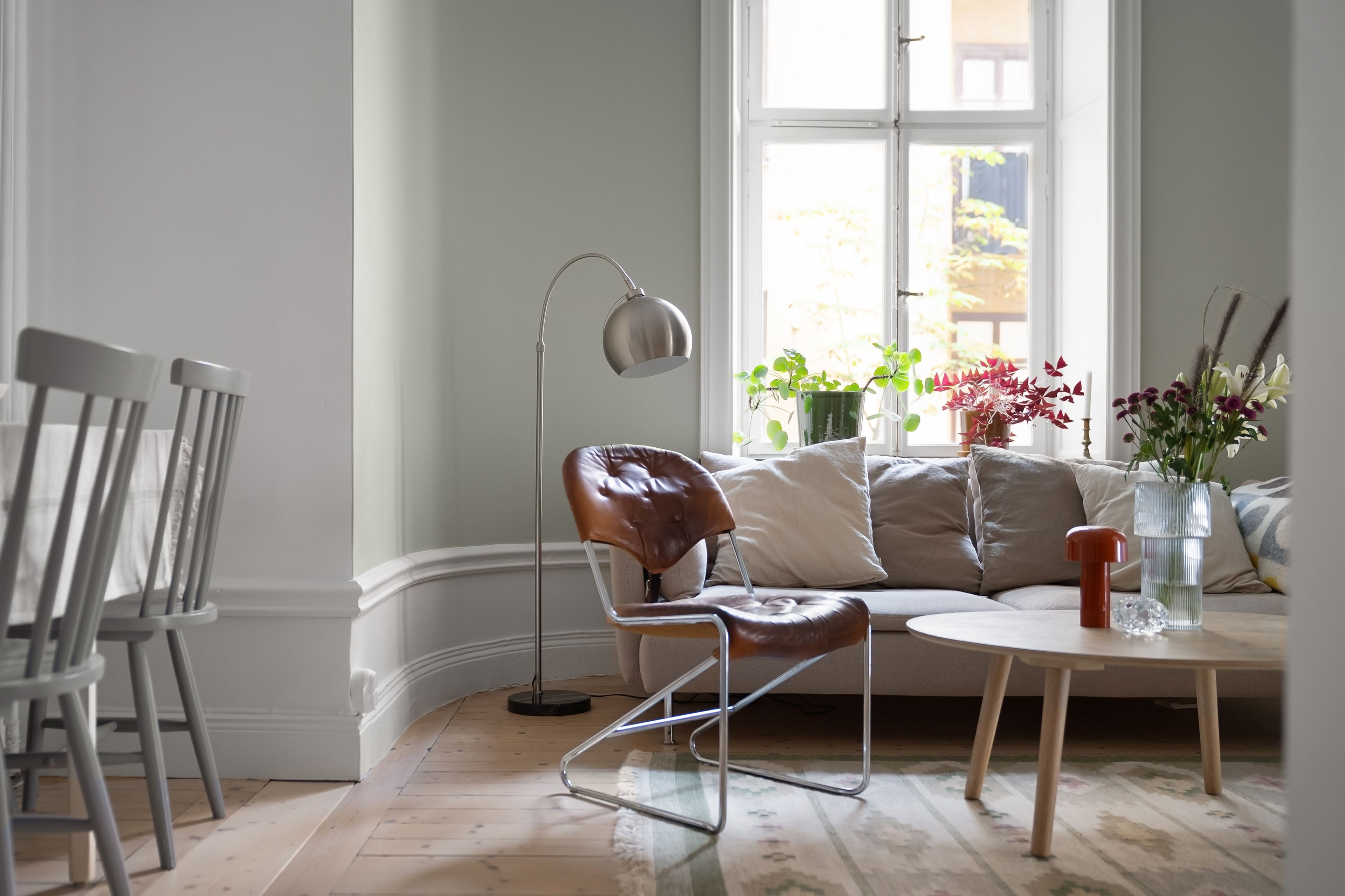 Studio Syntax hero - warm scandinavian living room